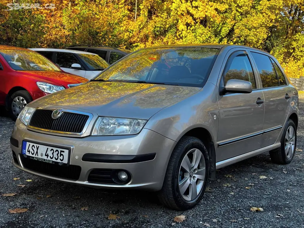 Škoda Fabia 1.4 16v 74kW klima servis 2005 102tkm